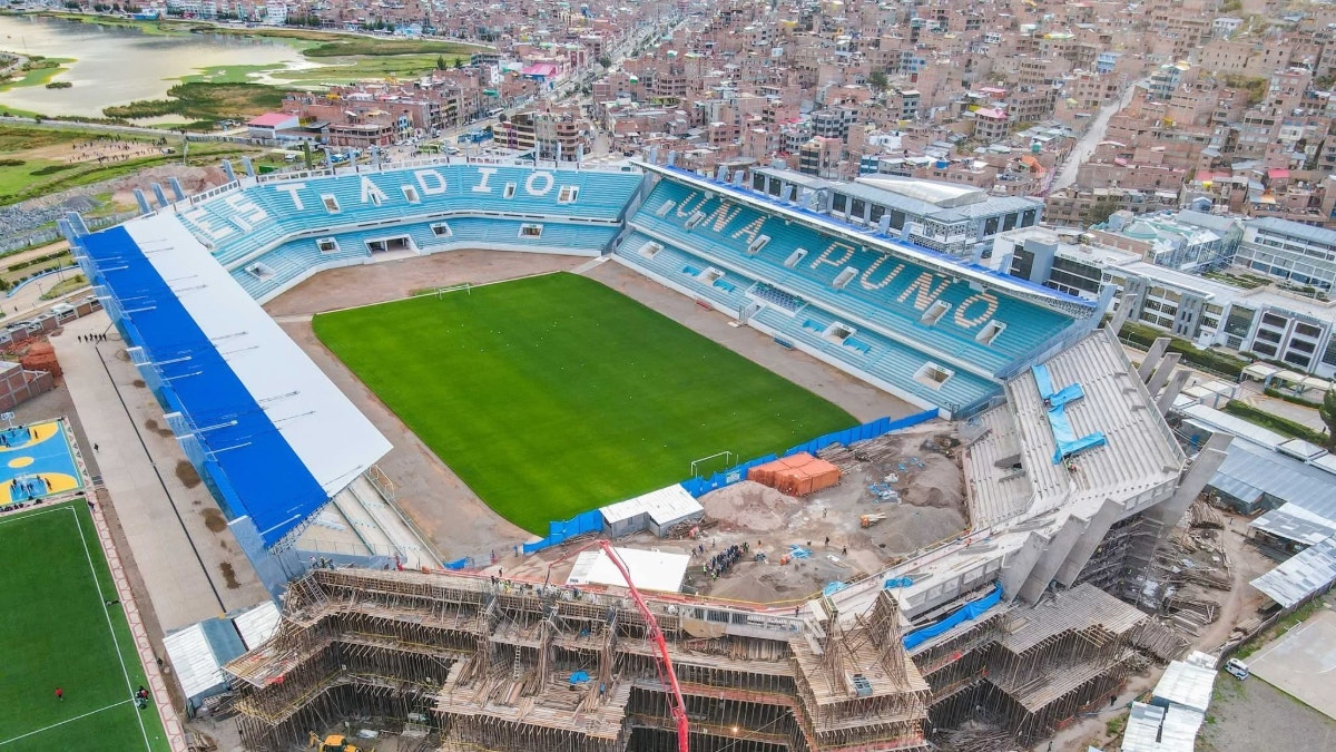 Así se dieron los trabajos en el Estadio Monumental de la UNA.