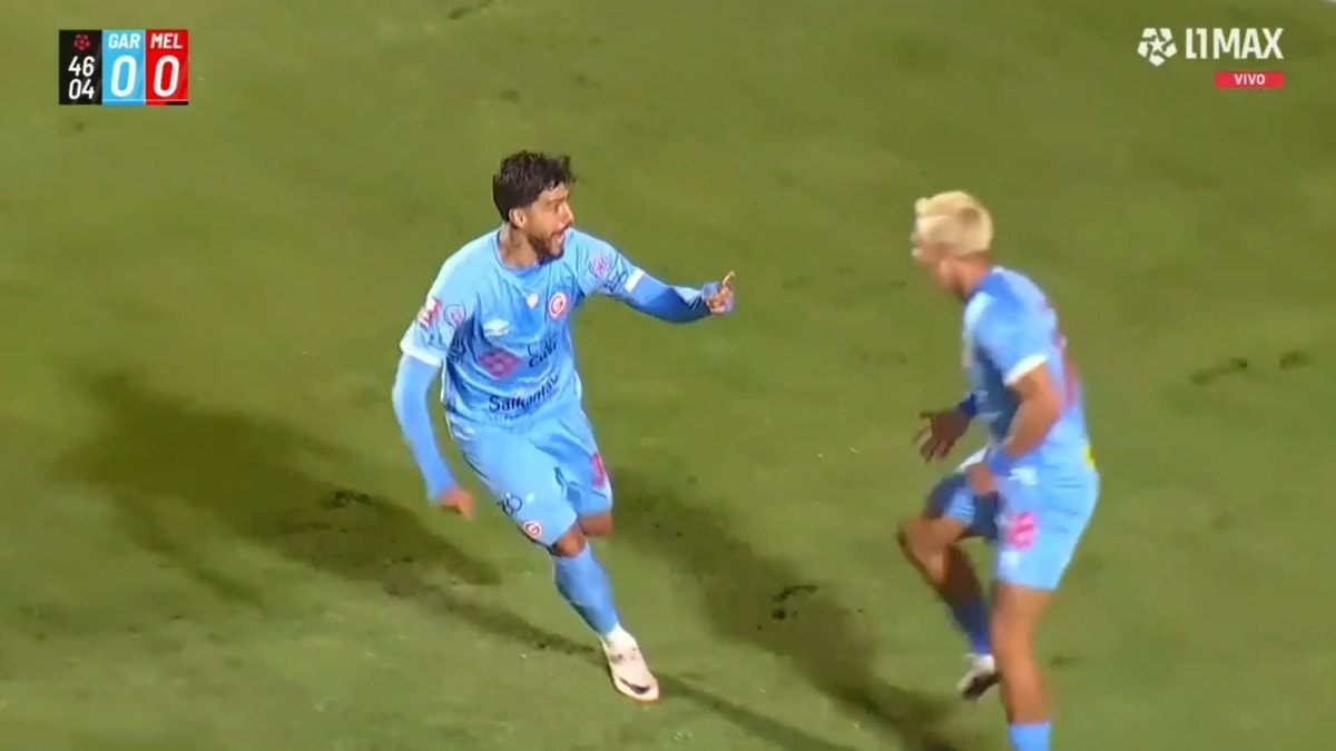 Beto Da Silva anota el 1-0 de Garcilaso ante Melgar