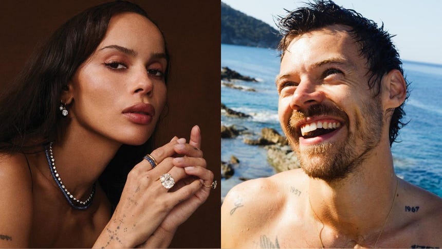 Harry Styles y Zoë Kravitz se comprometen: todo sobre su relación y planes, según People
