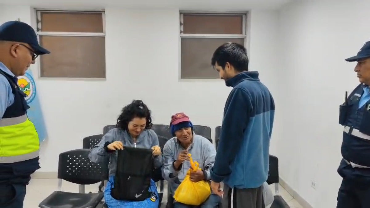 Giovana reiteró su agradecimiento a los serenos del distrito limeño de La Molina. 