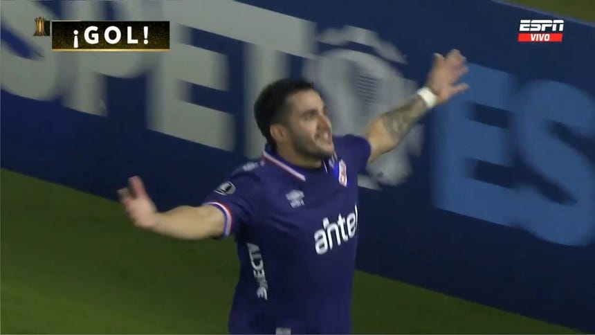 Silenció al Monumental: así fue el gol de Gómez de Nacional ante Universitario por Copa Libertadores [VIDEO]