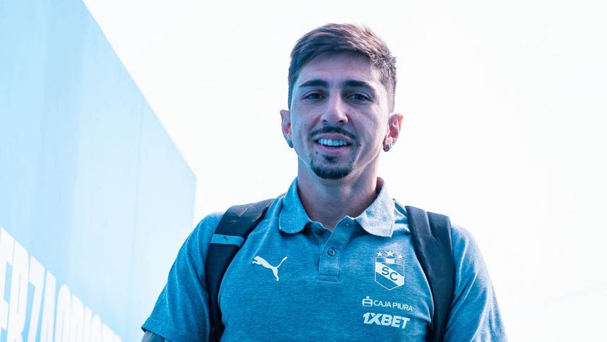 Baja en Sporting Cristal: Gustavo Cazonatti se pierde el partido ante Palmeiras en Lima