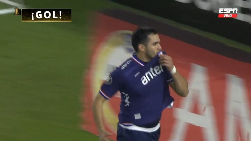 Maxi Gómez marcó el 1-0 para Nacional.