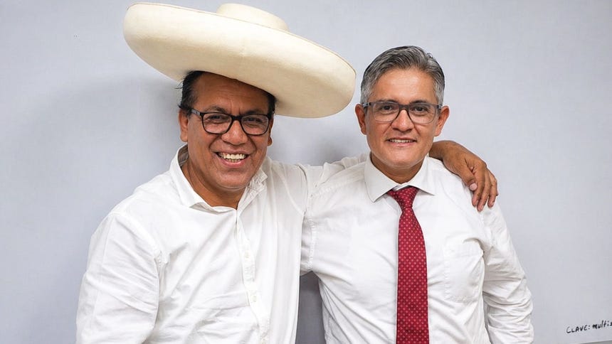 Roberto Sánchez se reunió con el exfiscal José Domingo Pérez: 