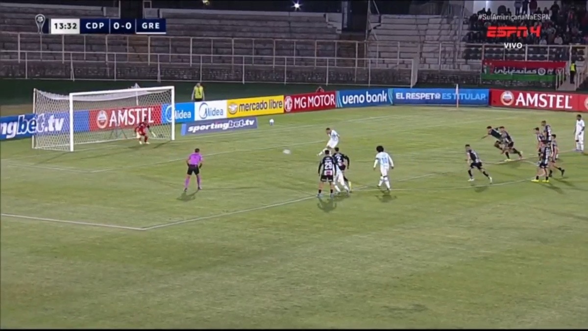 Estas fueron las atajadas del portero Sebastián Pérez.