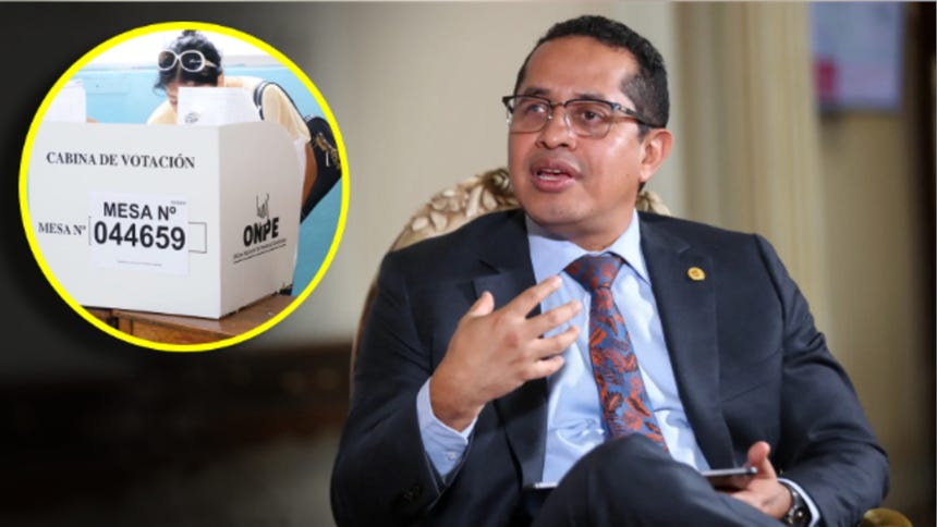 Burneo descartó renunciar a presidencia del JNE y anunció 