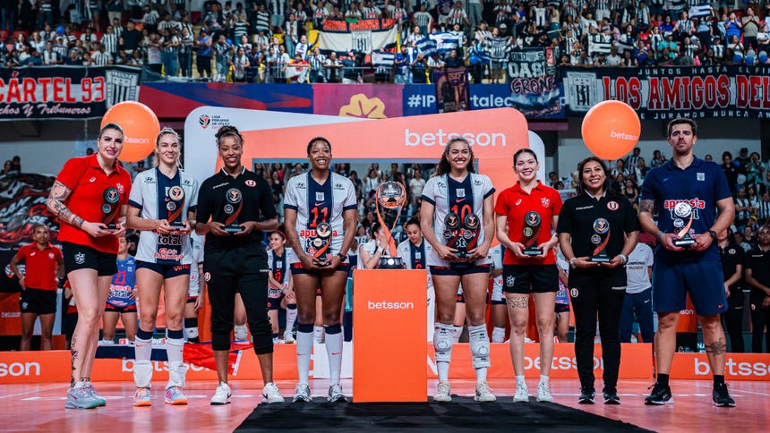 Con Maeva Orlé como MVP: estas son las jugadoras que fueron premiadas como las mejores de la Liga Peruana de Vóley 2025-2026