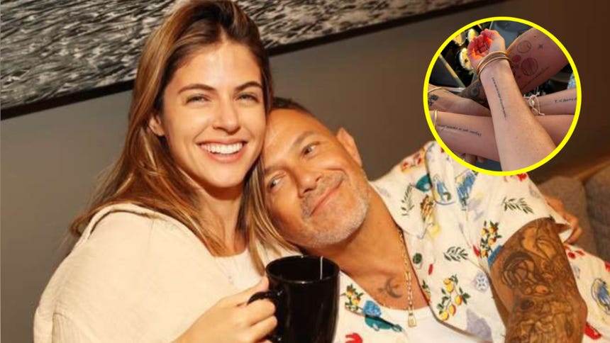 ¿Stephanie Cayo y Alejandro Sanz se tatuaron juntos? La foto que desata rumores
