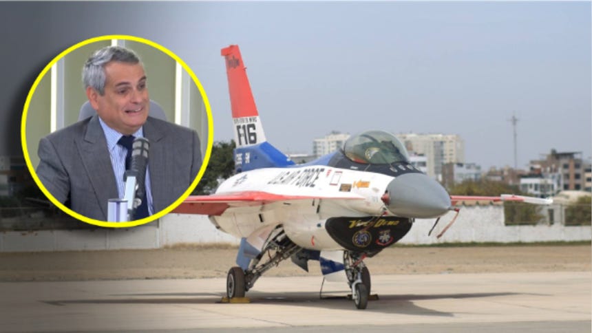 Contralmirante en retiro critica dichos de Balcázar sobre compra de aviones F-16: 