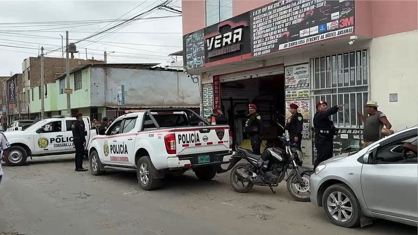 Nuevo crimen en Trujillo: hombre fue asesinado a balazos en tienda de autopartes