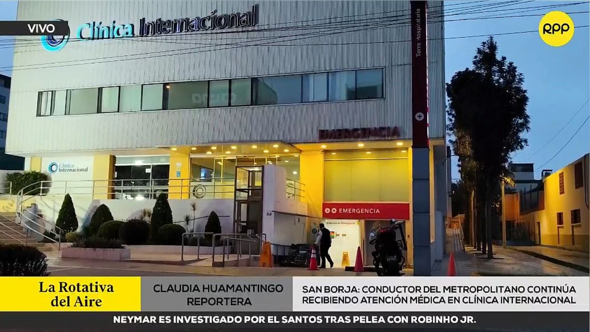 Bus Metropolitano accidente chofer hospitalizado tras siniestro en ruta