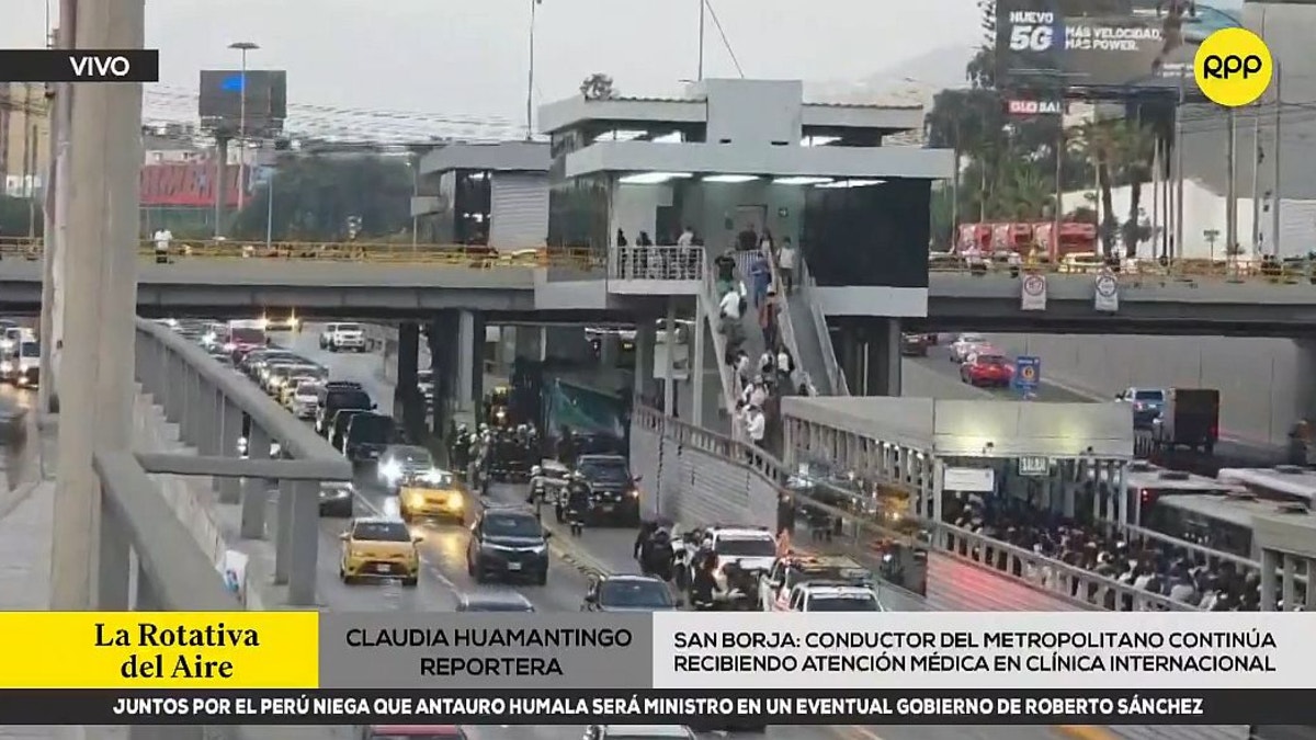 Bus Metropolitano accidente en San Isidro estado actual de los heridos