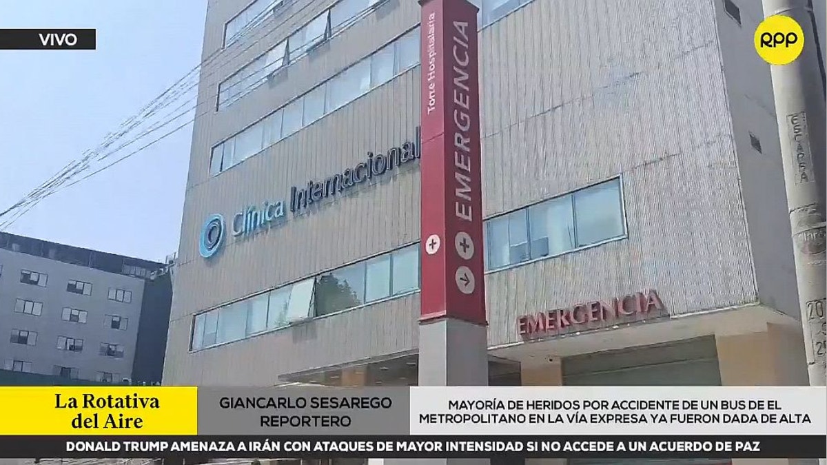 Bus Metropolitano accidente deja dos heridos hospitalizados aún en seguimiento