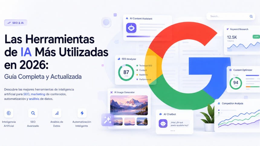 Las herramientas de IA más utilizadas en 2026: Guía completa y actualizada