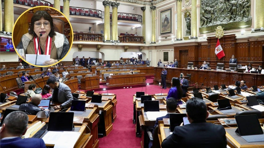 Pleno del congreso aprobó segunda inhabilitación por 10 años a la ex fiscal de la Nación Delia Espinoza