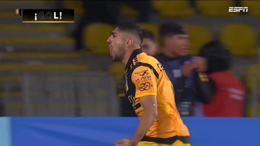 ¡Lo empató Coquimbo! Guido Vadalá entró al área crema y anotó ante Universitario [VIDEO]