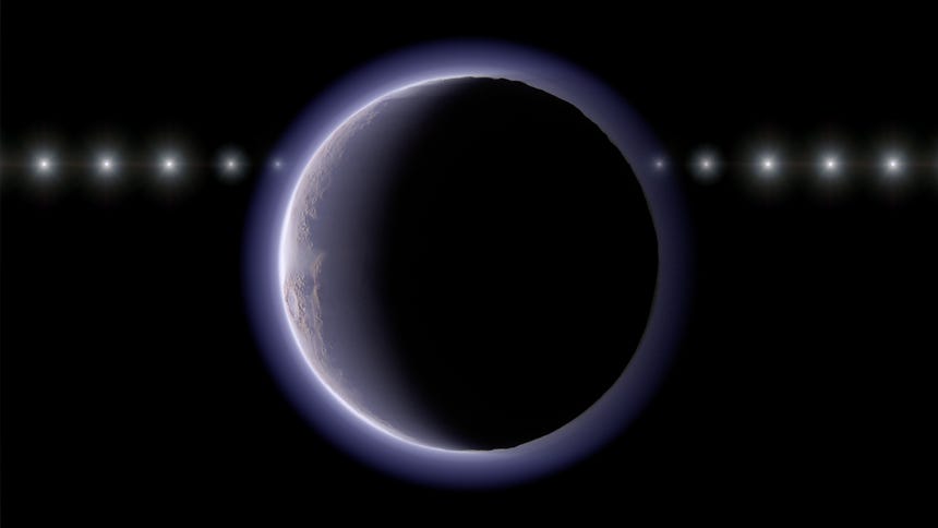 Detectan atmósfera en un pequeño objeto transneptuniano, más allá de Plutón