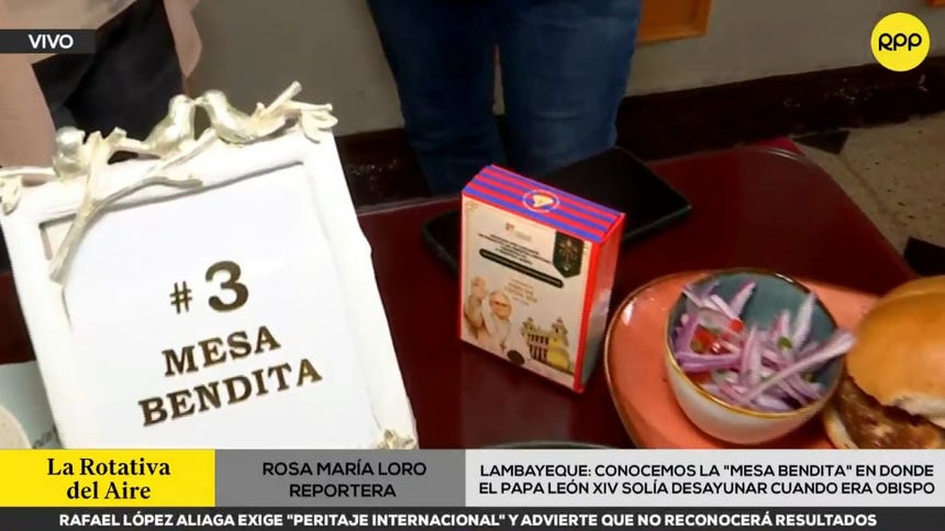 Lambayeque: conocemos la 'Mesa Bendita' en donde el papa León XIV solía desayunar cuando era obispo
