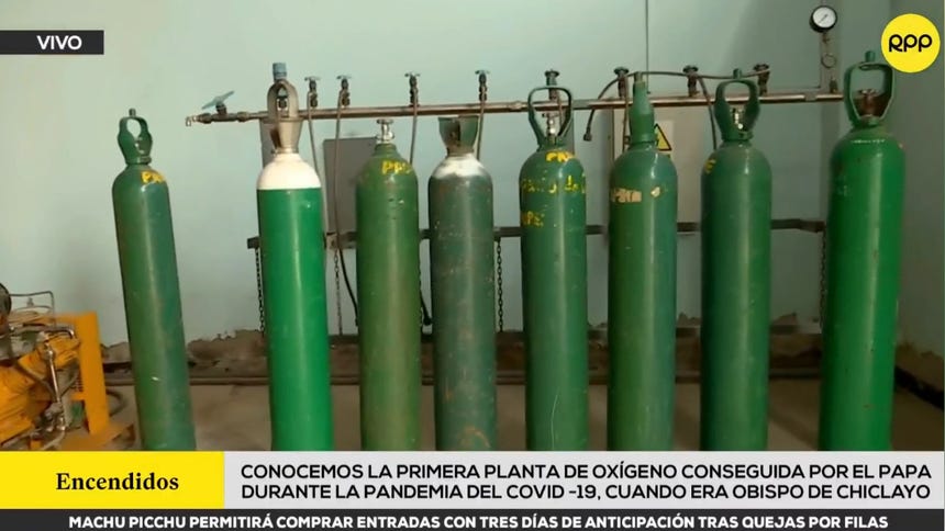 Lambayeque: conocemos la primera planta de oxígeno conseguida por el Papa León XIV durante la pandemia de la COVID-19