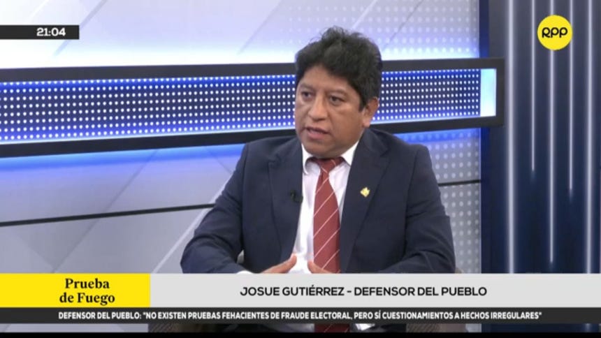 Defensor del Pueblo calificó de 