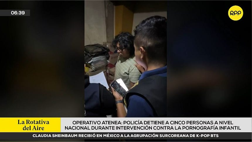 PNP y Fiscalía ejecutaron operativo Atenea que permitió desbaratar presunta red internacional de pornografía infantil