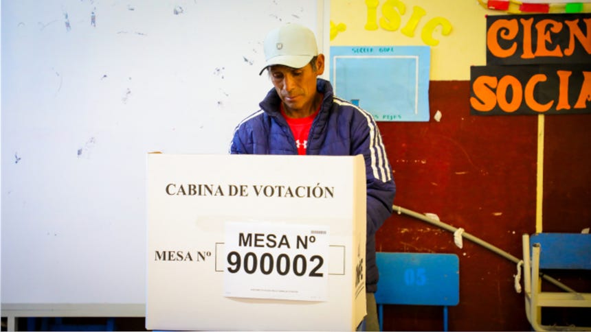 ONPE: Las mesas de la serie 900 mil se instalan en localidades alejadas y 