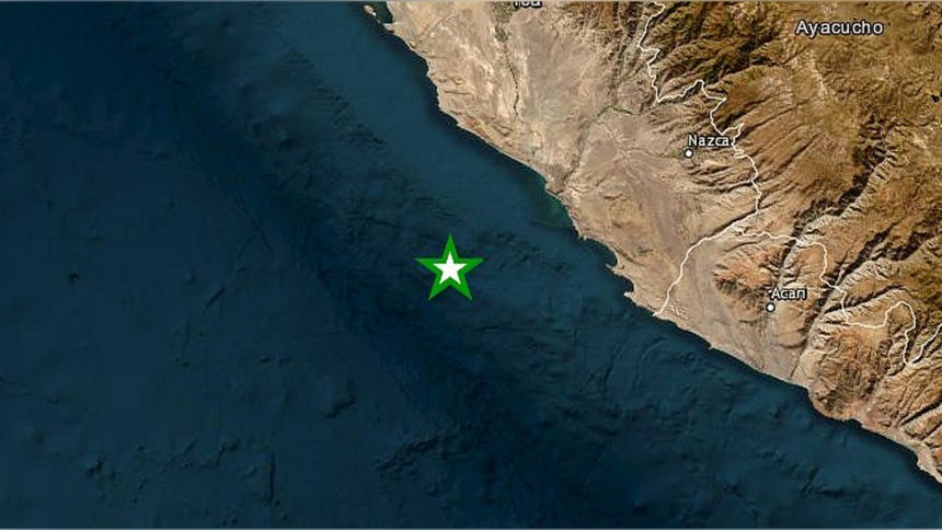 Sismo de magnitud 4.0 remeció la región Ica esta mañana
