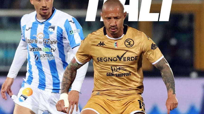 Duro golpe: Gianluca Lapadula descendió a la Serie C de Italia con el Spezia