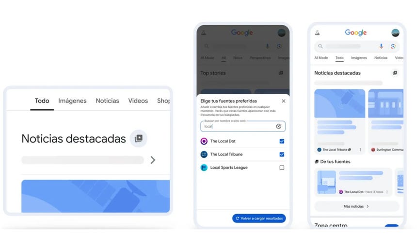 Las "Fuentes Preferidas" están activas en Google: cómo hacer para que RPP aparezca primero en tus búsquedas