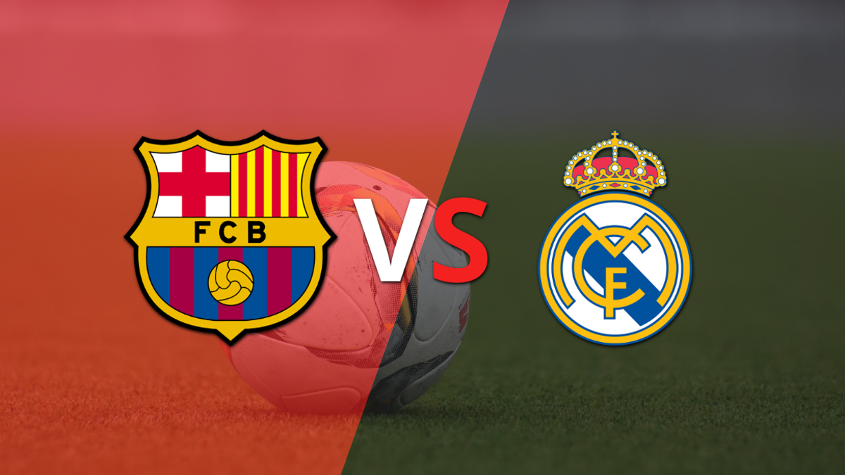 Real Madrid y Barcelona juegan el Clásico decisivo en ligas internacionales