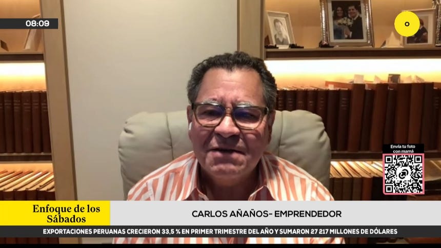 Carlos Añaños en ‘Enfoque de los Sábados’: “86 % de generación de empleo viene por las microempresas”