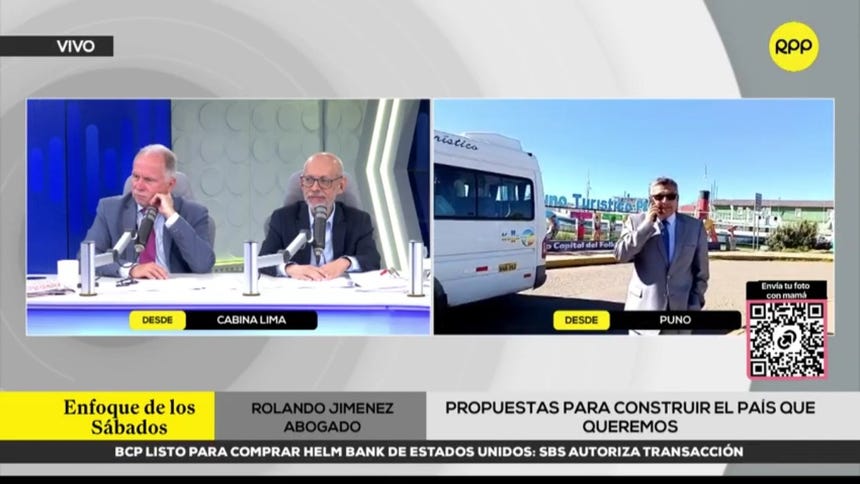 Rolando Jiménez: “Los seres humanos, tanto los pobladores de Puno como de Lima o de la selva, tienen el mismo valor”
