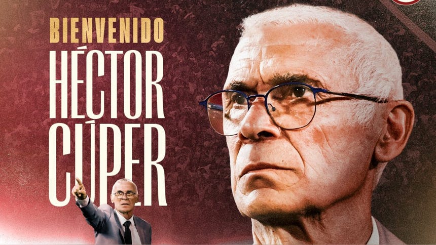 El elegido: Universitario anunció a Héctor Cúper como nuevo entrenador