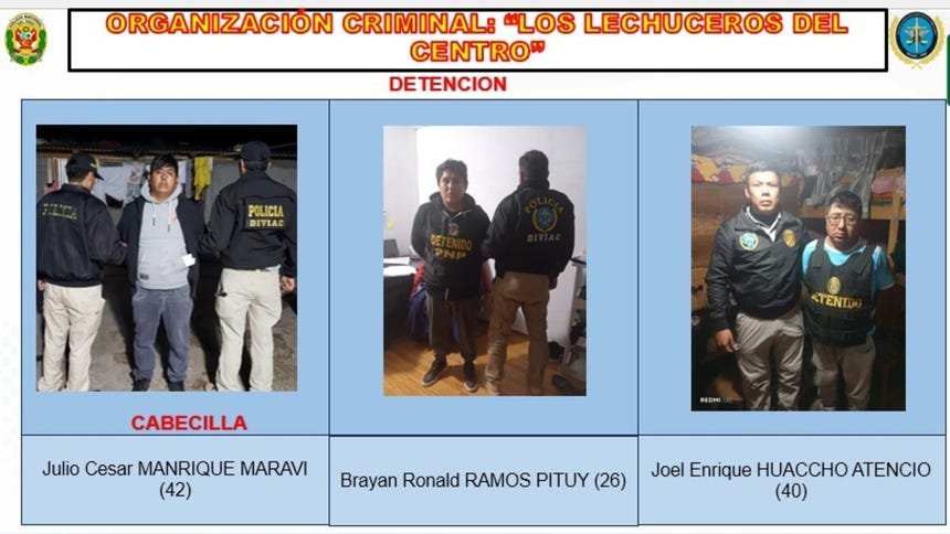 Detienen a Policía por presunta complicidad en fuga de cabecilla de una banda criminal en Huancayo