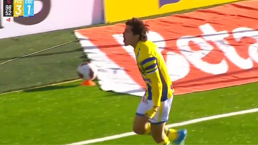 Lo sufre Cristal: Sebastien Pineau selló el triunfo de FC Cajamarca con un potente cabezazo [VIDEO]
