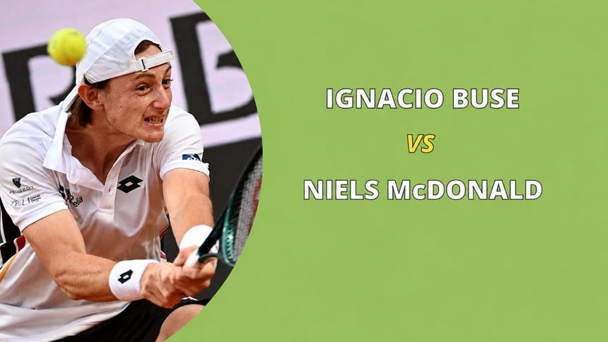 Ignacio Buse vs. Niels McDonald: ¿a qué hora juegan y dónde ver la primera ronda Qualy del ATP 500 de Hamburgo?