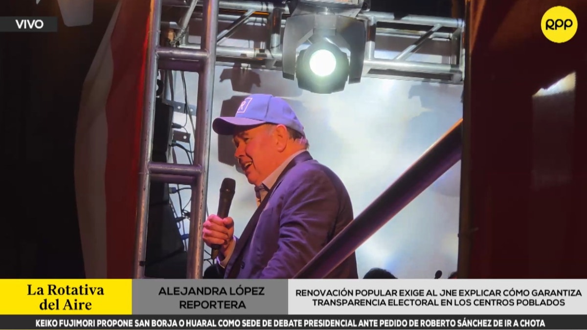 Renovación Popular pide al JNE explicar cómo asegura transparencia electoral en centros poblados