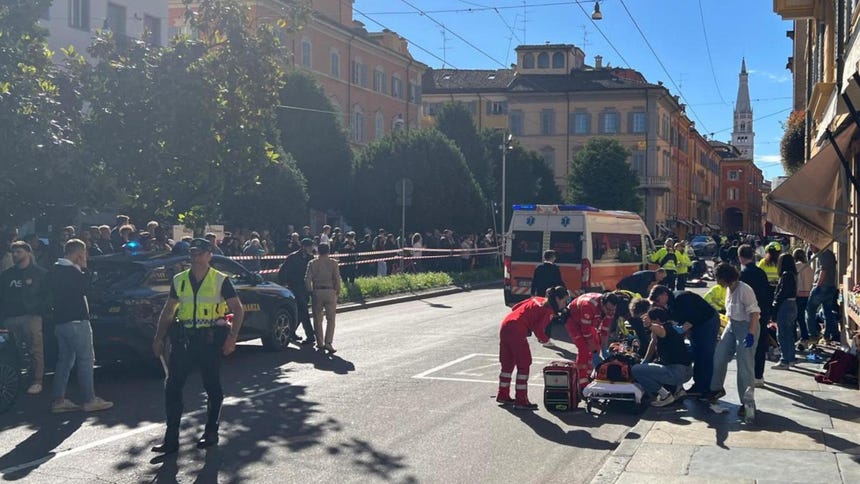Italia: ocho heridos, cuatro de ellos graves, en un atropello múltiple en Módena