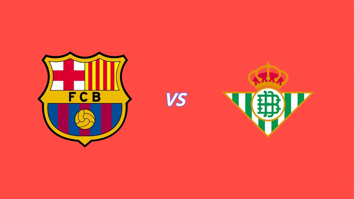Guía de TV del duelo Barcelona vs Real Betis.
