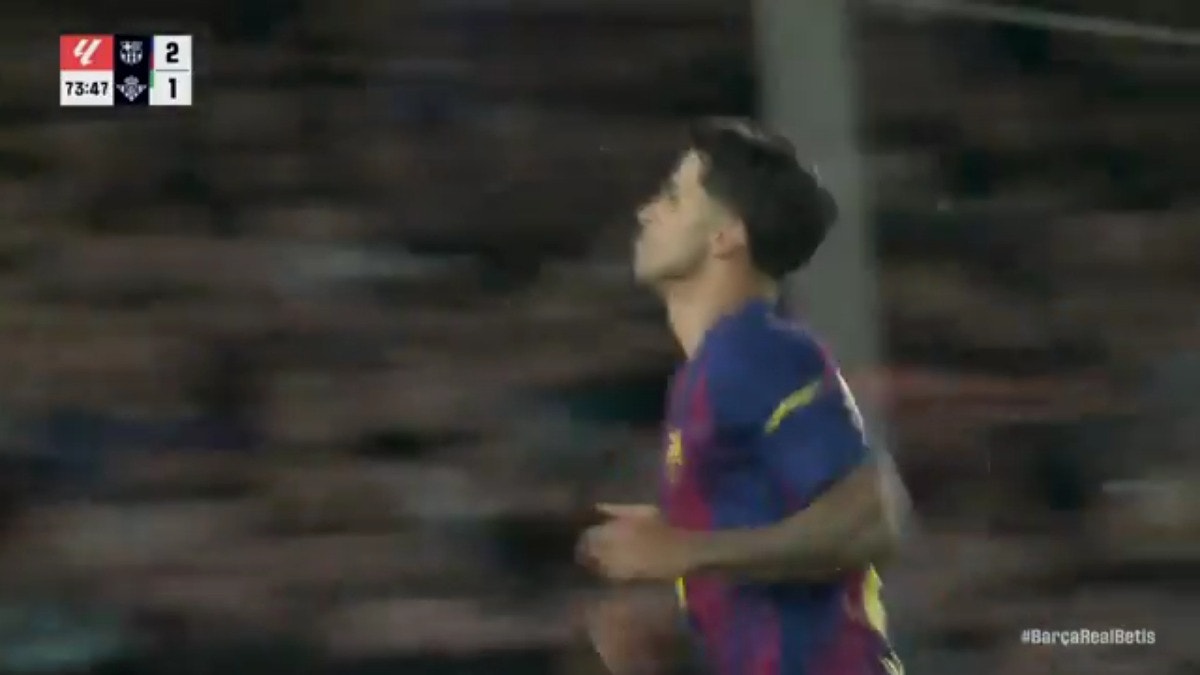 Joao Cancelo anotó el 3-1 de FC Barcelona