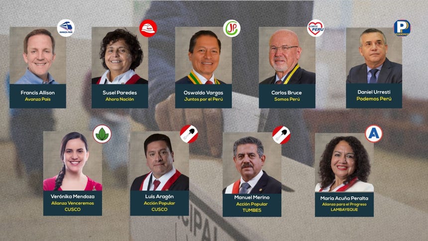 Elecciones Regionales y Municipales: ¿Qué partidos y qué figuras políticas buscan llegar a la alcaldía de Lima y gobiernos regionales?