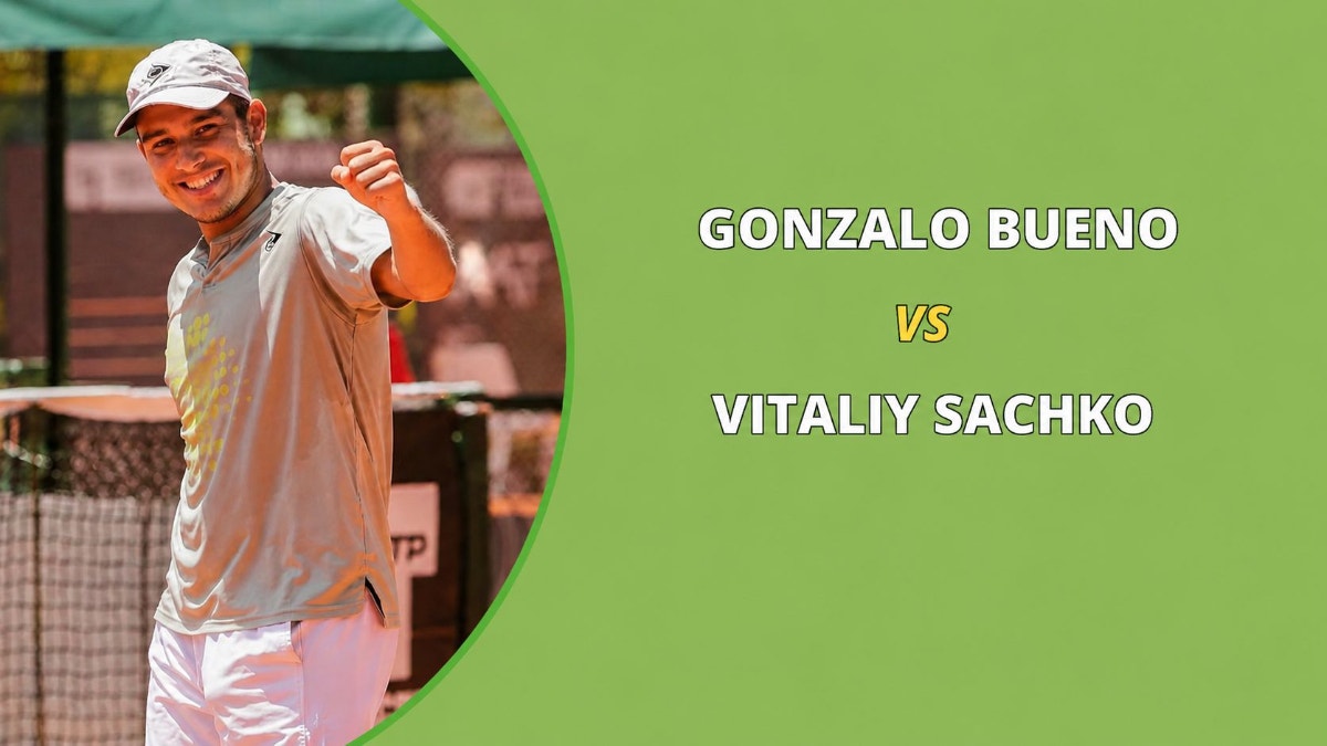 Gonzalo Bueno a qué hora juega y dónde ver su partido en Roland Garros Qualy segunda ronda