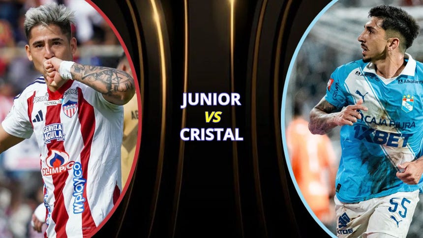 Sporting Cristal vs Junior: en partido decisivo por la fecha 5 de Copa Libertadores 2026