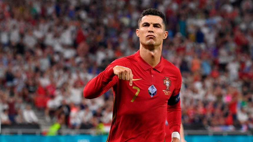 la reacción de Cristiano Ronaldo por jugar su sexta Copa del Mundo