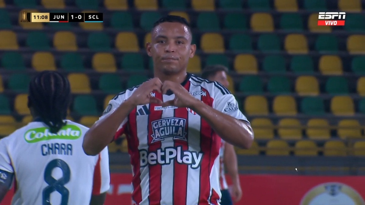 Tras revisión en el VAR: Luis Muriel puso el 1-0 de Junior ante Sporting Cristal [VIDEO]