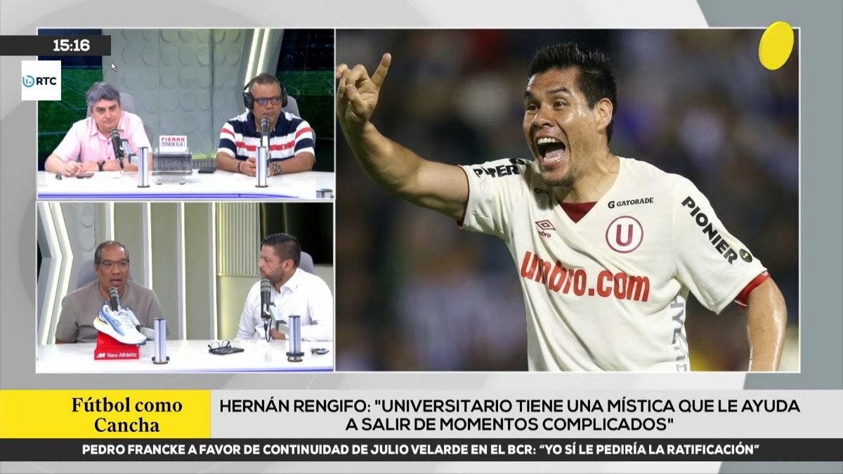 Hernán Rengifo habla en RPP sobre el tramo final de su carrera como futbolista