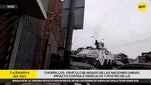 Chorrillos: vehículo blindado fuera de control embistió automóviles y postes de luz