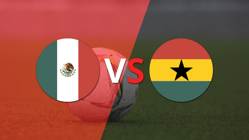 Amistoso internacional: México se enfrenta a Ghana en un partido amistoso