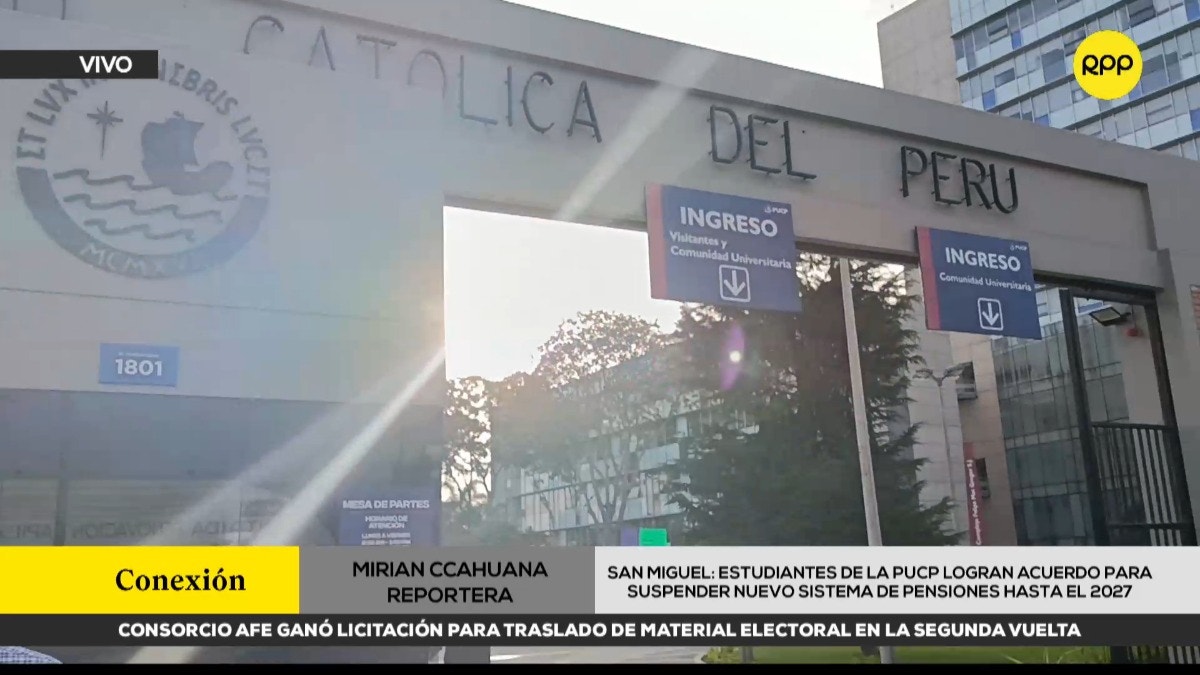 PUCP suspende temporalmente nuevo sistema de pensiones tras acuerdo con estudiantes