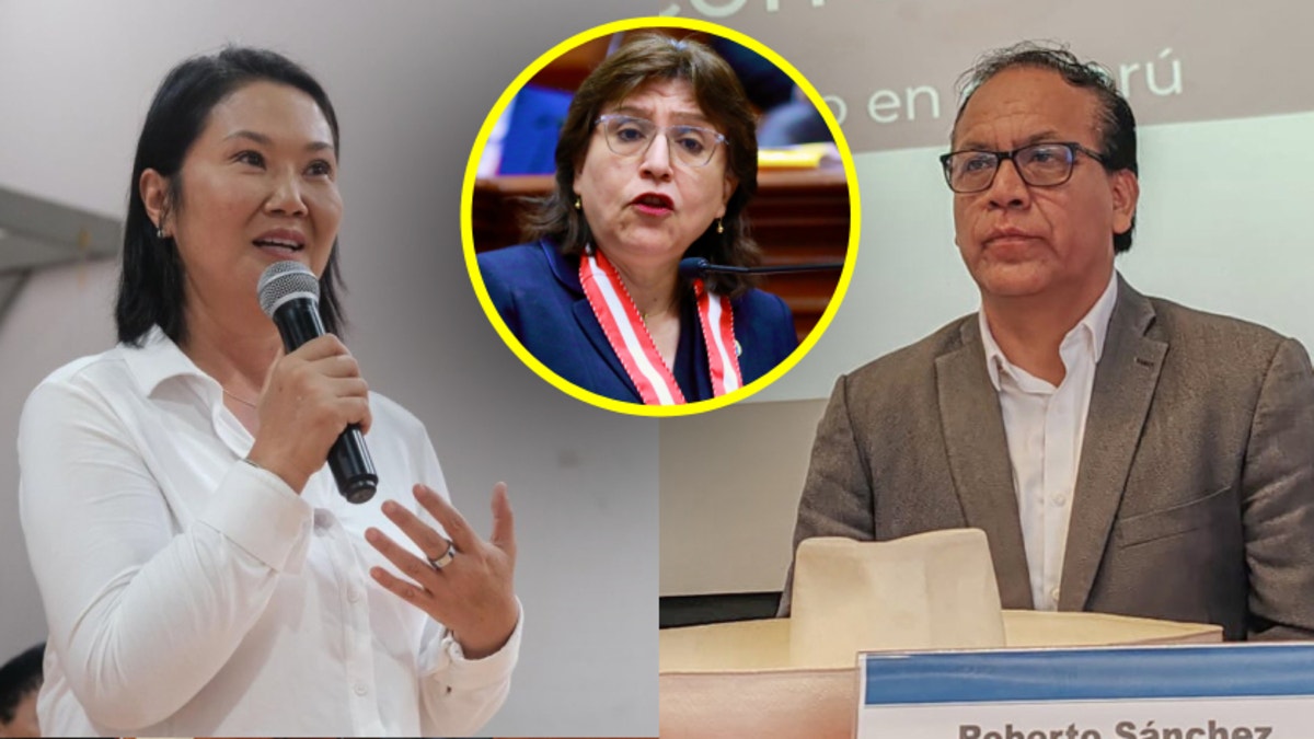 Delia Espinoza invitó a Keiko Fujimori y Roberto Sánchez a mesa de diálogo sobre lucha contra la corrupción y otros temas
